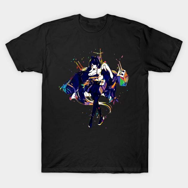 Azur Lane Agano Pop Art T-Shirt by DIY Kulon Progo 